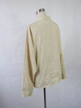 Lataa kuva Galleria-katseluun, Luonnonvalkoinen oversize takki