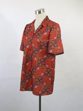 Lataa kuva Galleria-katseluun, Paisley-kuvioinen lyhythihainen kauluspaita C42