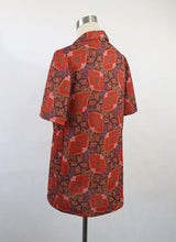 Lataa kuva Galleria-katseluun, Paisley-kuvioinen lyhythihainen kauluspaita C42