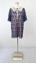 Lataa kuva Galleria-katseluun, Sininen pitsimekko 40