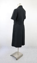 Lataa kuva Galleria-katseluun, Musta lyhythihainen paitamekko C40