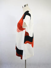 Lataa kuva Galleria-katseluun, Lyhythihainen kuviollinen tunika 36