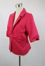 Lataa kuva Galleria-katseluun, Fuksianpunainen lyhythihainen jakku 36