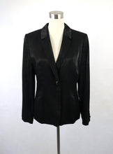 Lataa kuva Galleria-katseluun, Mallimari juhlava musta satiinibleiseri 40