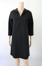 Lataa kuva Galleria-katseluun, Musta kauluksellinen mekko M
