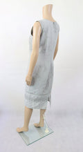 Lataa kuva Galleria-katseluun, Vaaleansininen pitsisomisteinen kotelomekko 36
