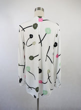 Lataa kuva Galleria-katseluun, Valkoinen kuviollinen paitapusero 44