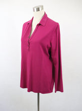 Lataa kuva Galleria-katseluun, Fuksianpunainen kauluspaita XL