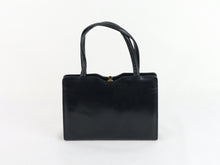 Lataa kuva Galleria-katseluun, Musta tilava käsilaukku