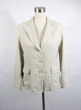 Lataa kuva Galleria-katseluun, Beige pellavajakku 36