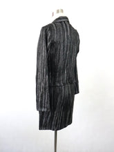 Lataa kuva Galleria-katseluun, Hopeahohtoinen kotelomekko ja lyhyt jakku 40