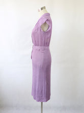 Lataa kuva Galleria-katseluun, Liila lyhythihainen paitamekko 34