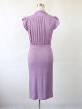 Lataa kuva Galleria-katseluun, Liila lyhythihainen paitamekko 34