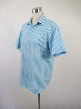 Lataa kuva Galleria-katseluun, Lyhythihainen ruudullinen kauluspaita