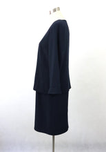 Lataa kuva Galleria-katseluun, Tummansininen jakkupuku 36/38