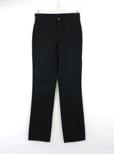 Lataa kuva Galleria-katseluun, Anne Linnonmaa Ecological Fashion made in Finland mustat farkut S