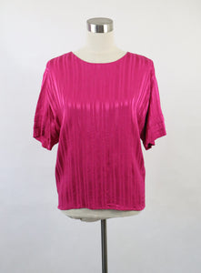 Arola made in Finland 80-luvun vintage satiinipusero 34