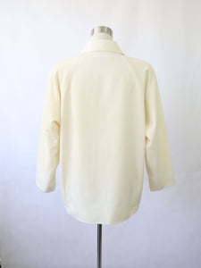 Luonnonvalkoinen oversize takki 36