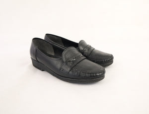 Mustat loaferit 40