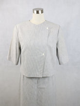 Lataa kuva Galleria-katseluun, Harmaa lyhyt jakku ja hame 36