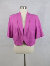 Lataa kuva Galleria-katseluun, Pinkki pellavabolero 44