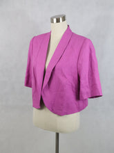 Lataa kuva Galleria-katseluun, Pinkki pellavabolero 44