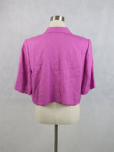 Lataa kuva Galleria-katseluun, Pinkki pellavabolero 44