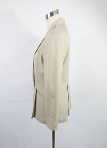 Vaalean beige jakkupuku 34/36