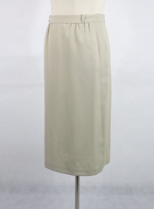 Vaalean beige jakkupuku 34/36