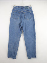 Lataa kuva Galleria-katseluun, Vaaleansiniset mom jeans vintagefarkut 40