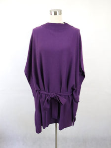 Finlayson violetti neuleponcho S/M