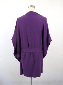 Violetti neuleponcho S/M