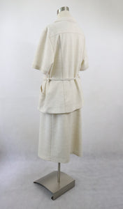 Beige jakkupuku D46