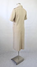 Lataa kuva Galleria-katseluun, Beige lyhythihainen paitamekko D36