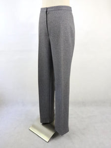 Harmaat tweedhousut D44