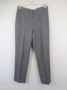 Harmaat tweedhousut D44