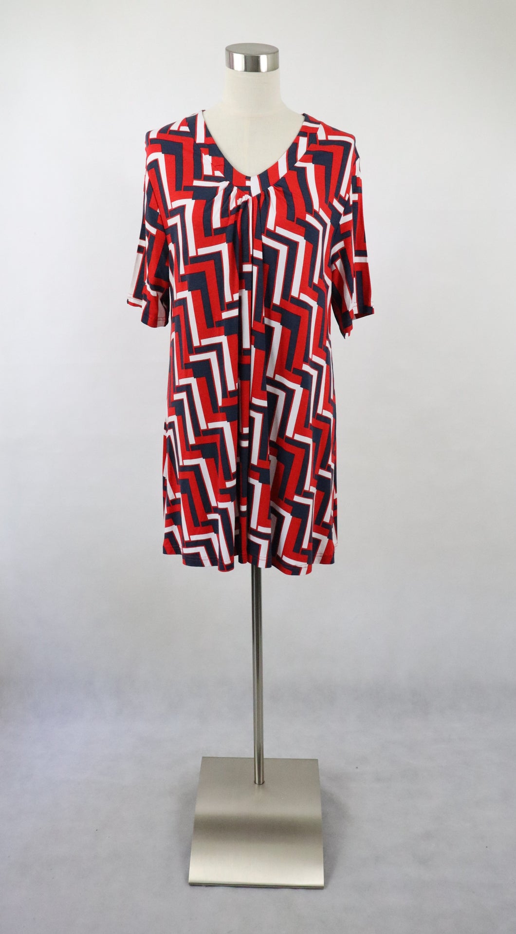 Finnwear kuviollinen tunika viskoositrikoota L