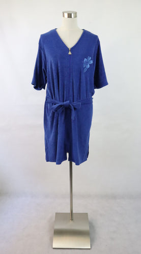 Finnwear sininen vetoketjullinen tunikamekko S