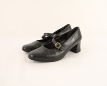 Lataa kuva Galleria-katseluun, Janita made in Finland mustat tolppakorkoiset kengät 6