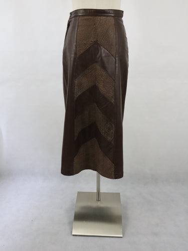 Junotex Fashion & Quality Tampere Finland kotimainen vintage nahkahame