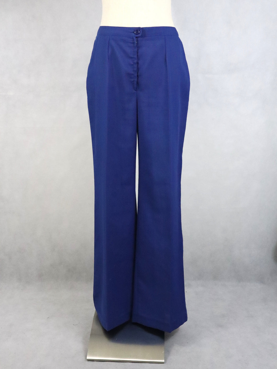 Kaunotar Finn Fashion siniset housut C42 kotimaista vintagea 