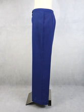 Lataa kuva Galleria-katseluun, Siniset leveälahkeiset housut C42