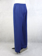 Lataa kuva Galleria-katseluun, Siniset leveälahkeiset housut C42