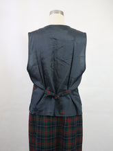 Lataa kuva Galleria-katseluun, Tummanvihreä ruudullinen hame ja liivi 38