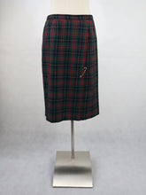 Lataa kuva Galleria-katseluun, Tummanvihreä ruudullinen hame ja liivi 38