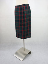 Lataa kuva Galleria-katseluun, Tummanvihreä ruudullinen hame ja liivi 38