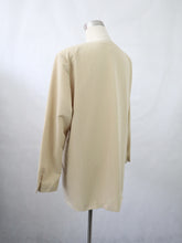 Lataa kuva Galleria-katseluun, Beige raidallinen bleiseri 42