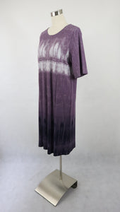 Liila kuviollinen mekko XL