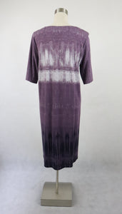 Liila kuviollinen mekko XL