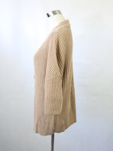 Lataa kuva Galleria-katseluun, Beige lyhythihainen neuletakki M